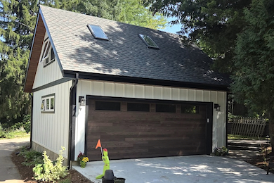 Home additions including garages.