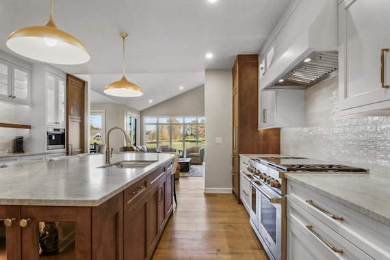 Kitchen after remodeling.