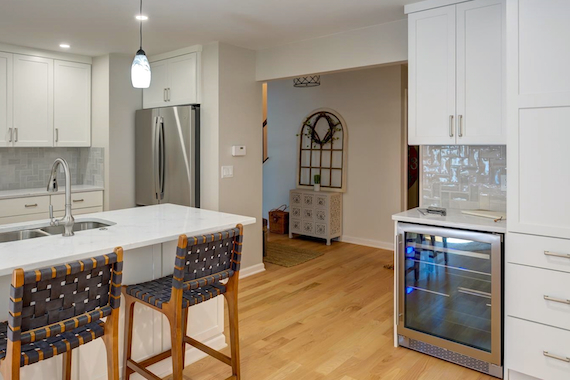 Kitchen after remodeling.